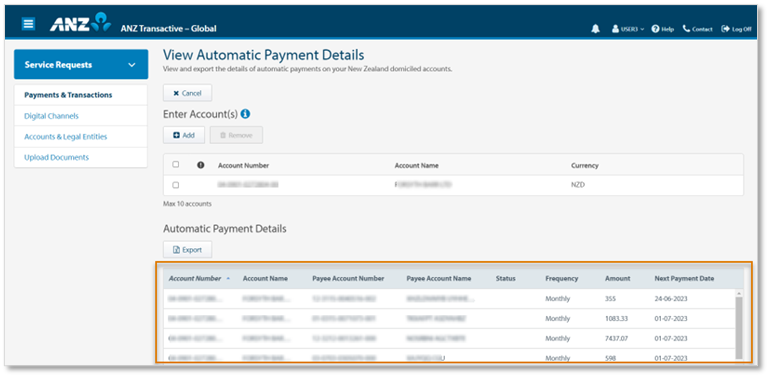 View Automatic Payments Details.png
