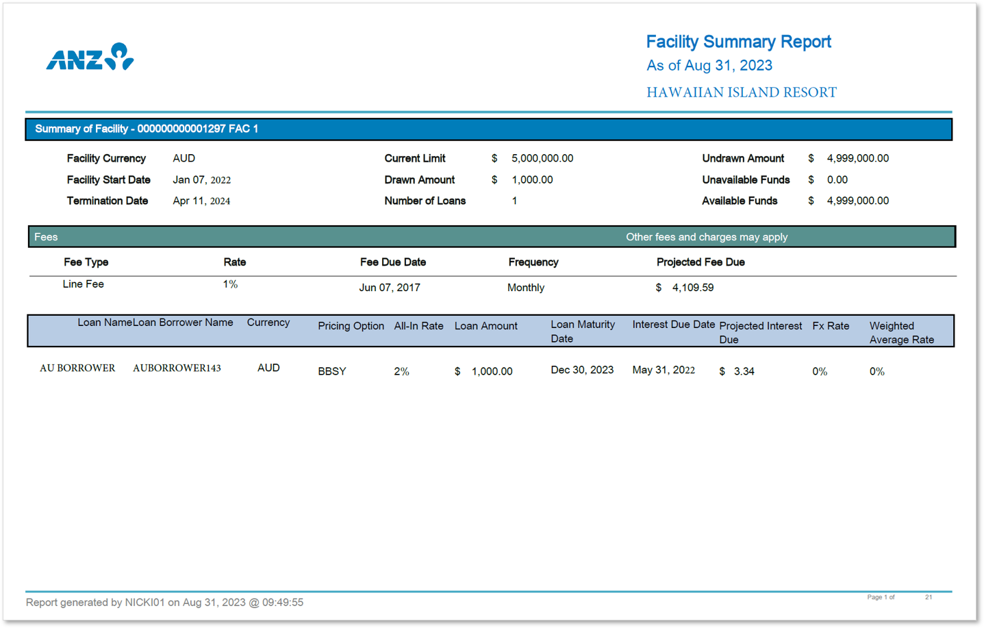 FACSUM-Facility Summary Report.png
