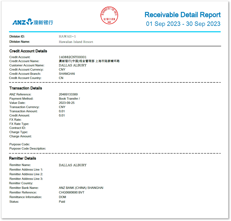China - Receivable Detail Report.png