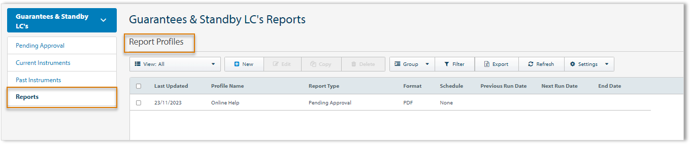 Guarantees & Standby LC's Reports Profile.png