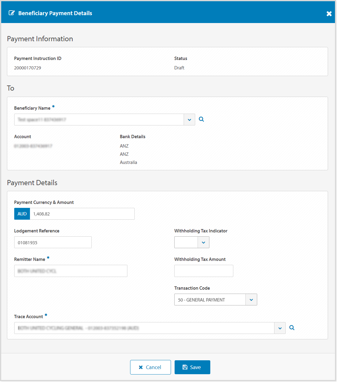 Beneficiary Payment Details screen (Domestic).png