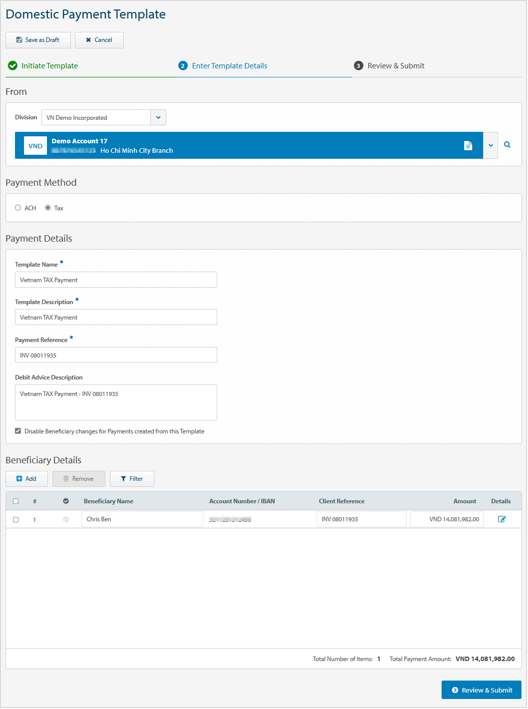TAX Create Template screen.png