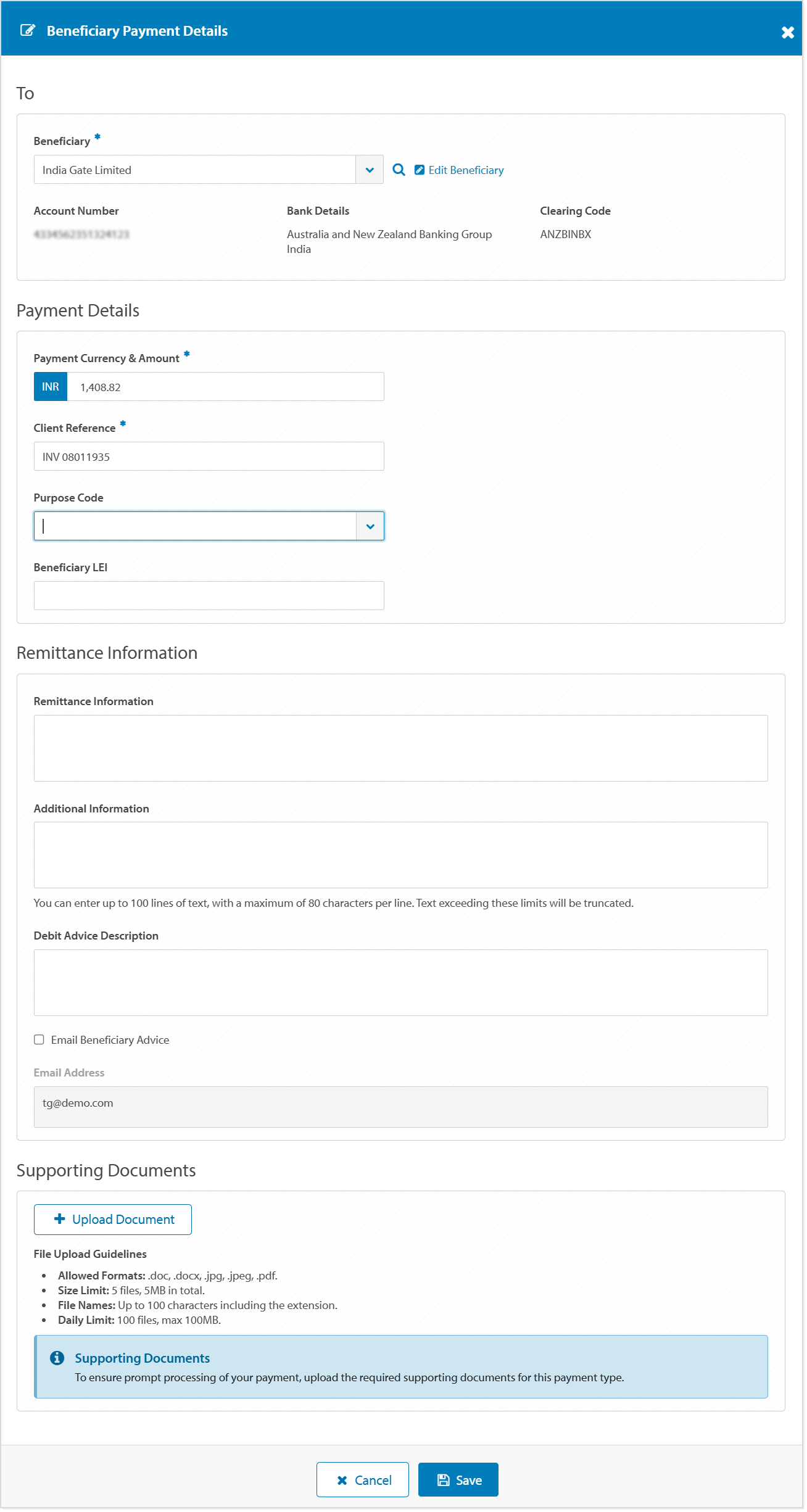 NEFT Beneficiary Payment Details screen.png