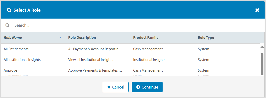 Create User - Select a Role screen.png