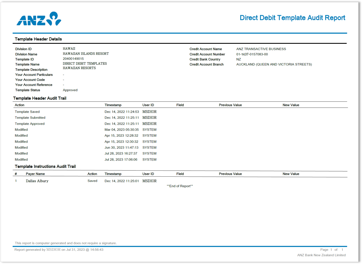 Report - Direct Debit Template Audit Report.png
