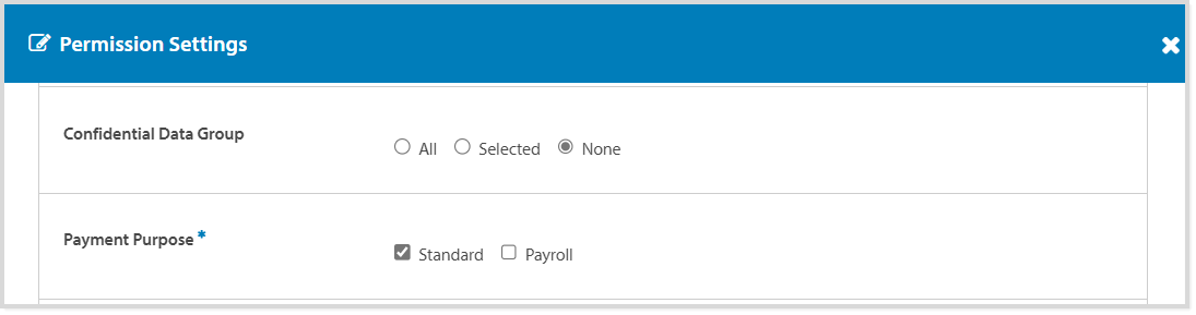 Settings - Confidential and payment Purpose.png