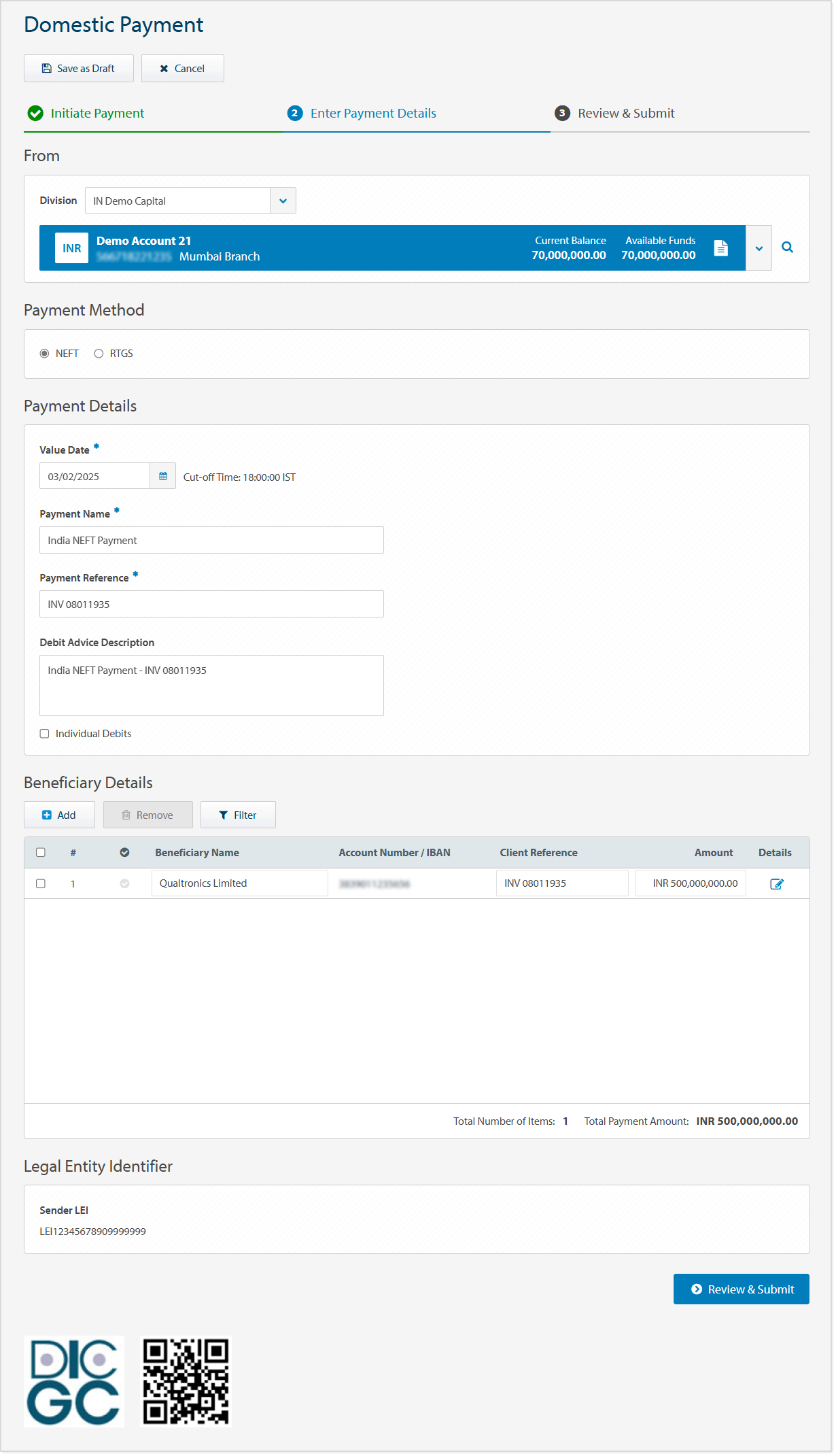 NEFT Payment screen.png