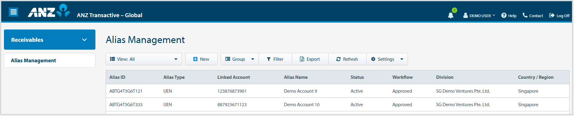 Alias Management Screen.png