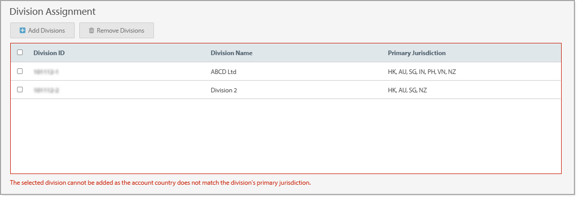 Error - Account Division primary jurisdiction.png