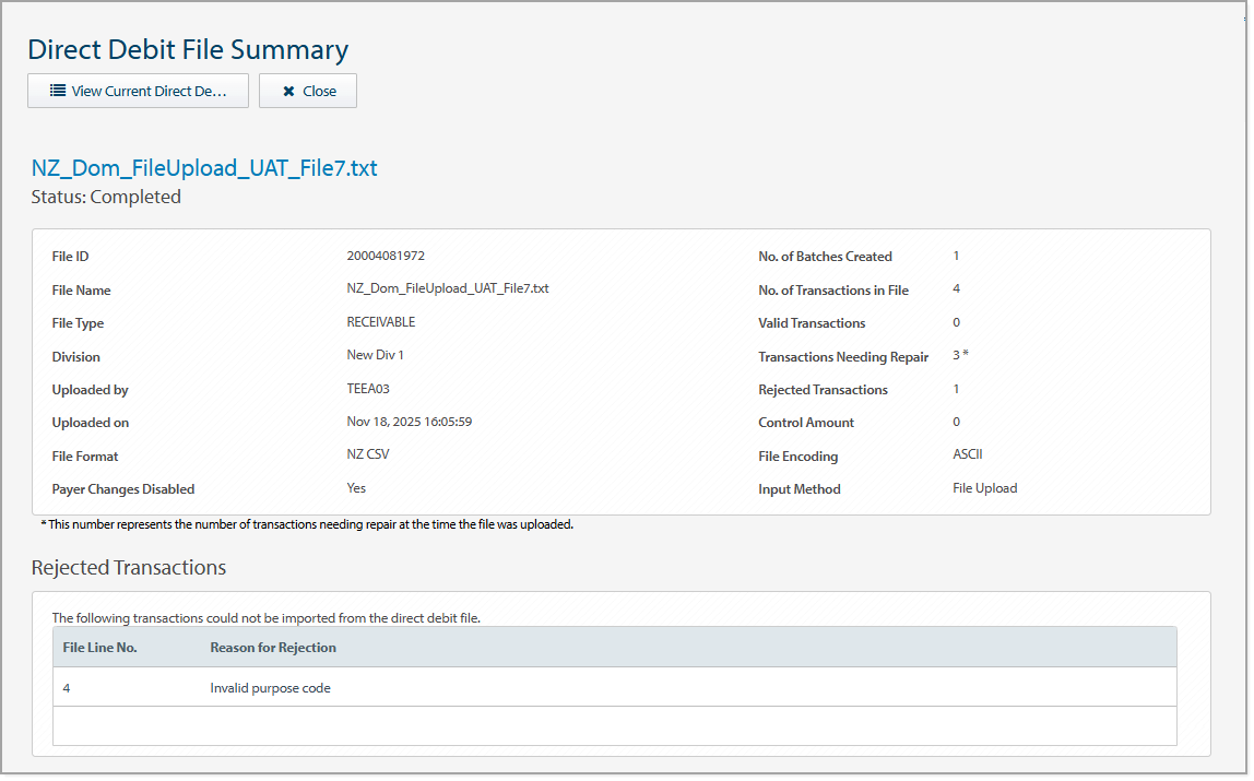 Direct Debit File Summary screen.png