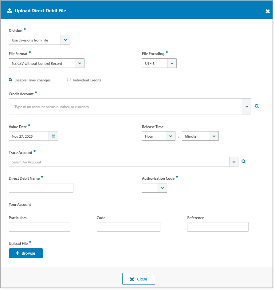 Upload Direct Debit File - NZ CSV without CR.png