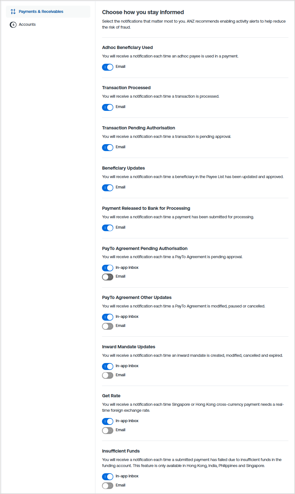 Payments & Receivables notifications screen.png
