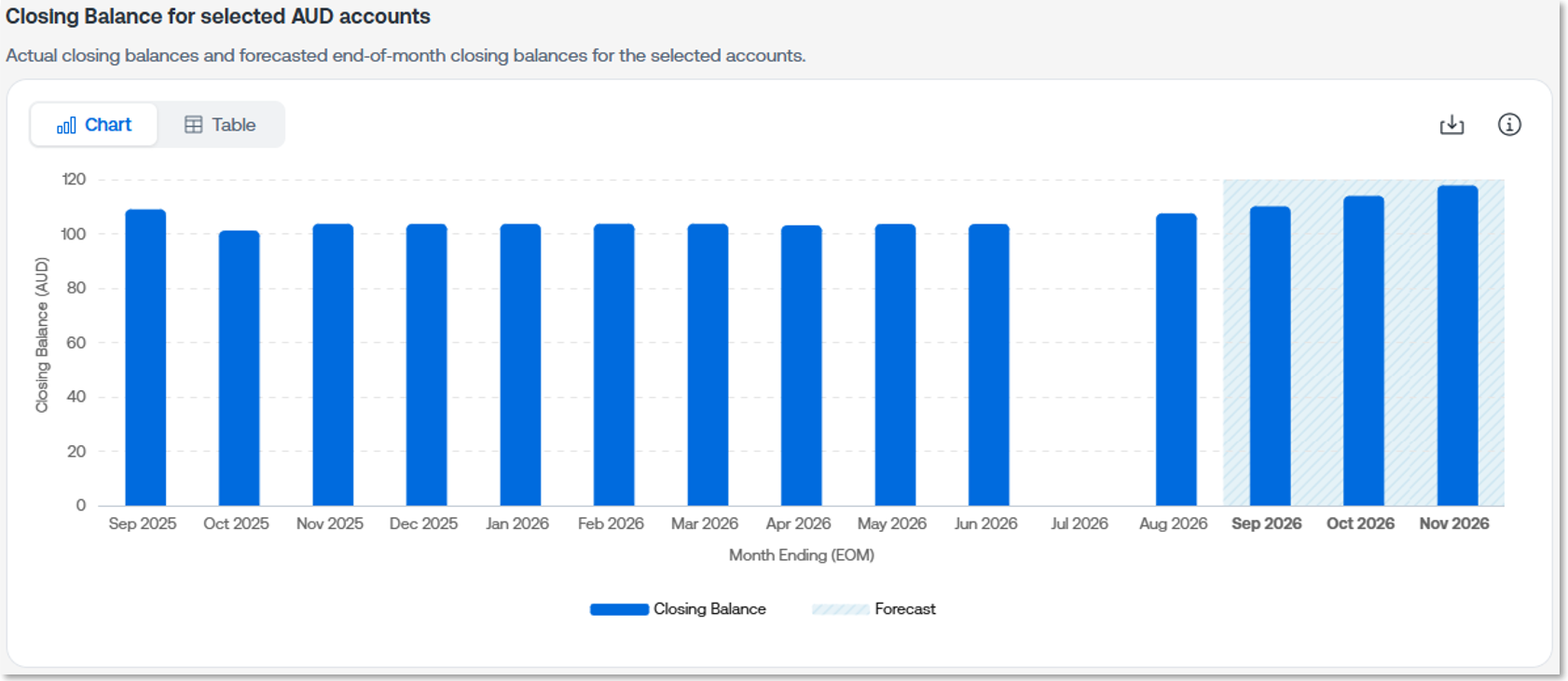 TG 2.0 Closing balance widget.png