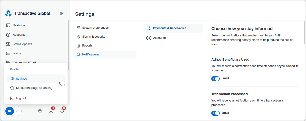 User Profile - Settings.png