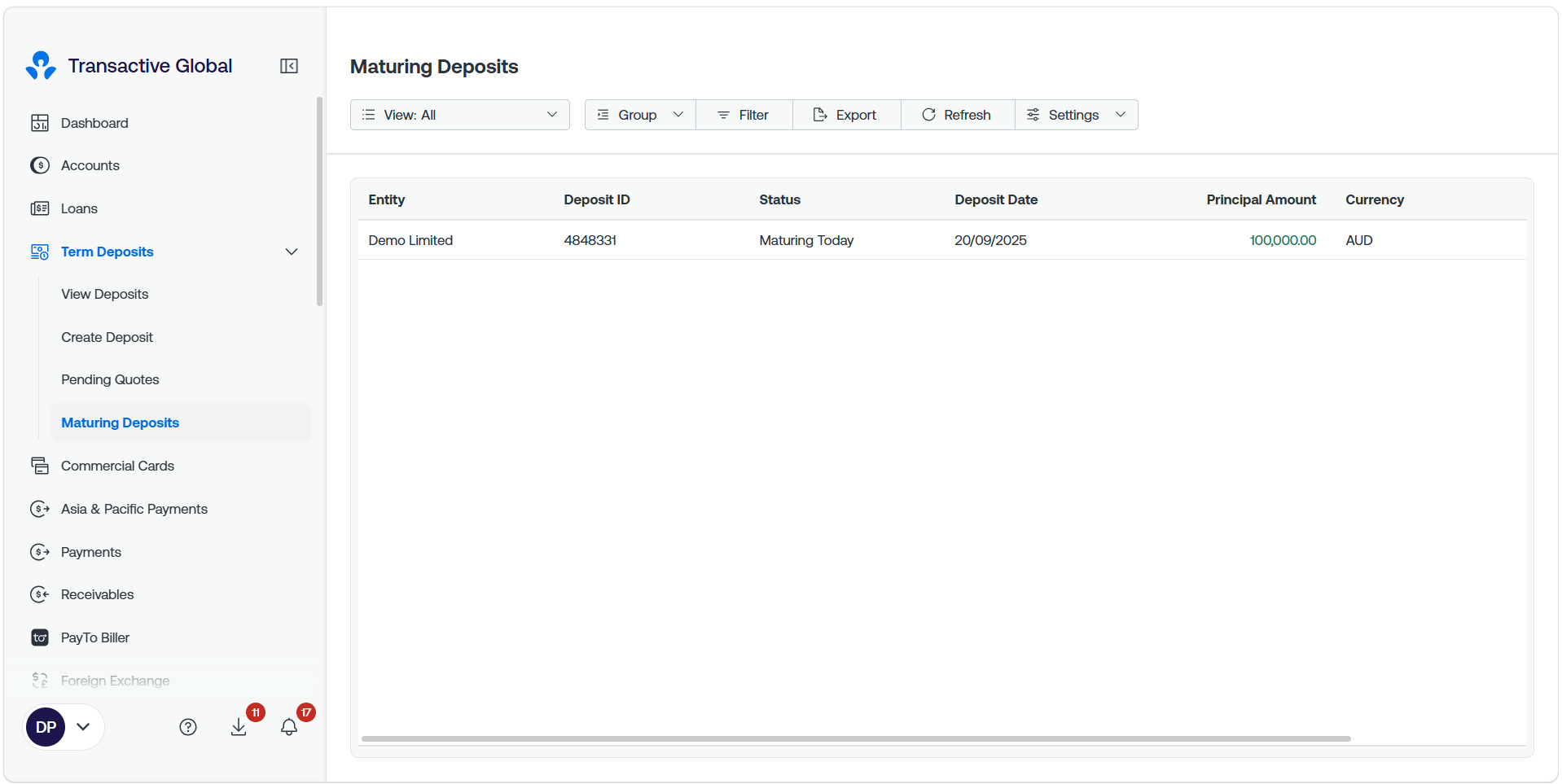 Maturing deposit screen TG2.0.png