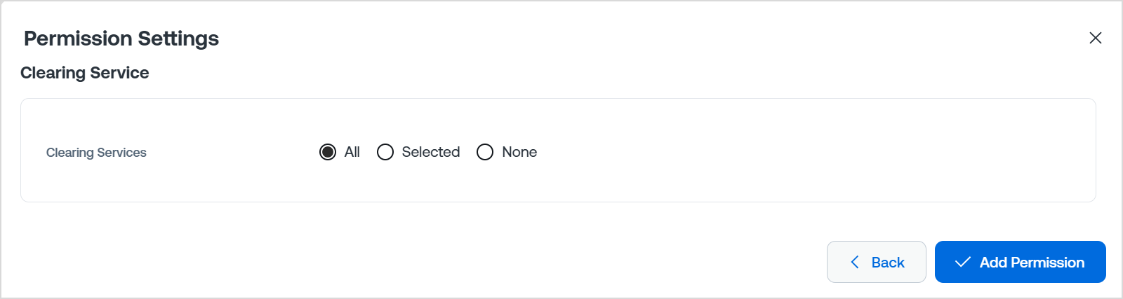 Permission settings - Clearing Services.png