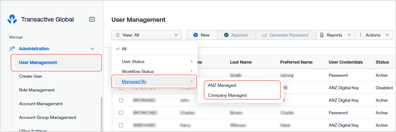 Company vs. ANZ Managed - User Management screen.png